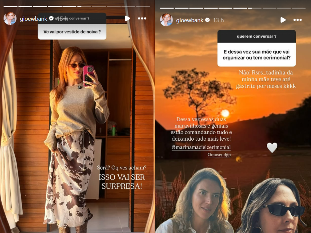 Reprodução Instagram @gioewbank/ montagem 