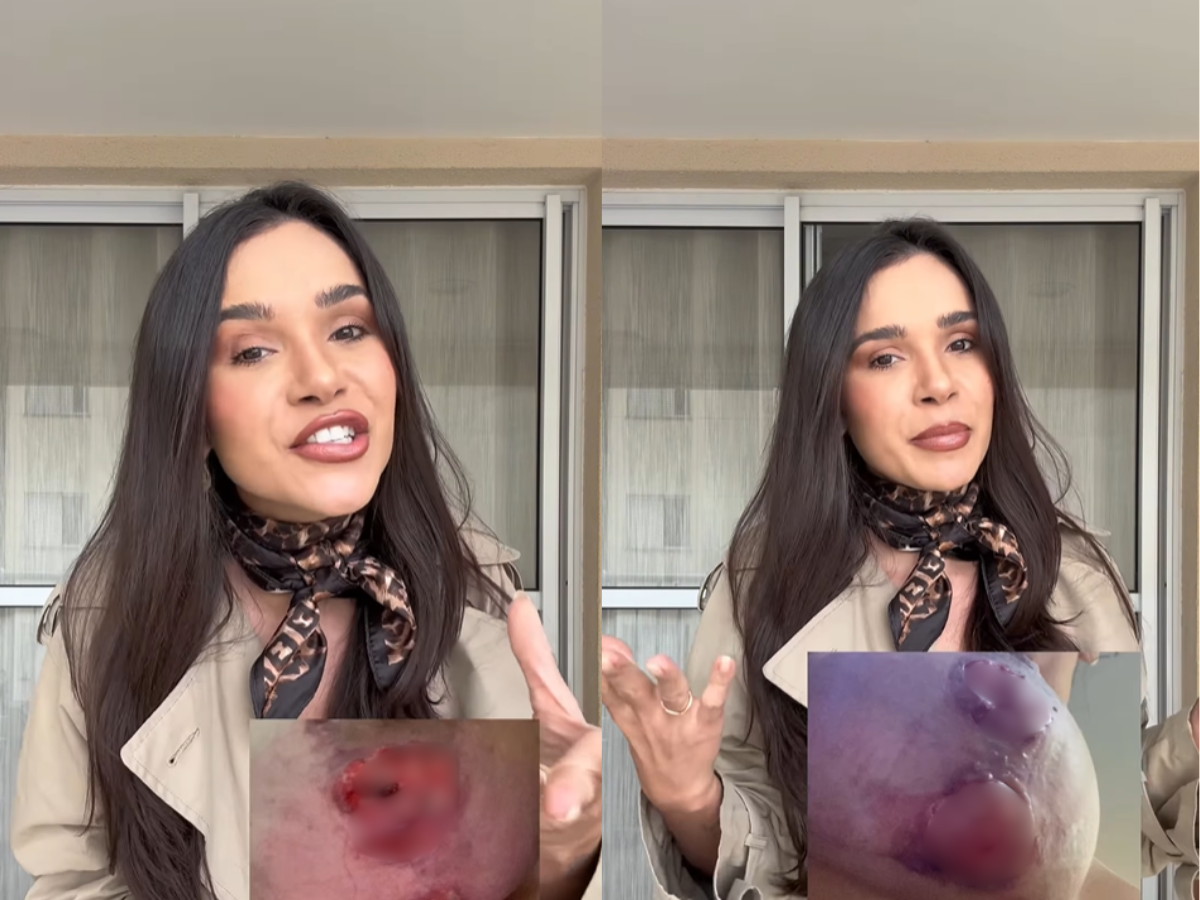 Reprodução Instagram @gizellybicalho/ montagem 