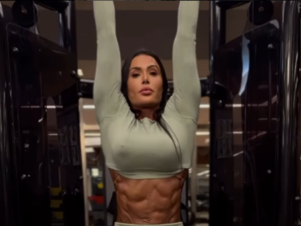 Gracyanne diz que quer emagrecer para o “Dança”: “Mais leve nas pegadas aéreas”
