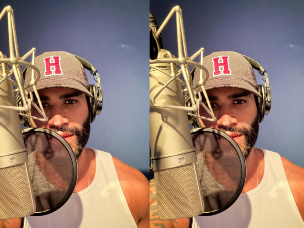 Gusttavo Lima publica legenda em 3 línguas, aquecendo sobre o álbum internacional