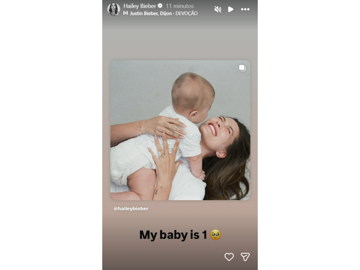 Reprodução Instagram @haileybieber Reprodução Instagram @haileybieber