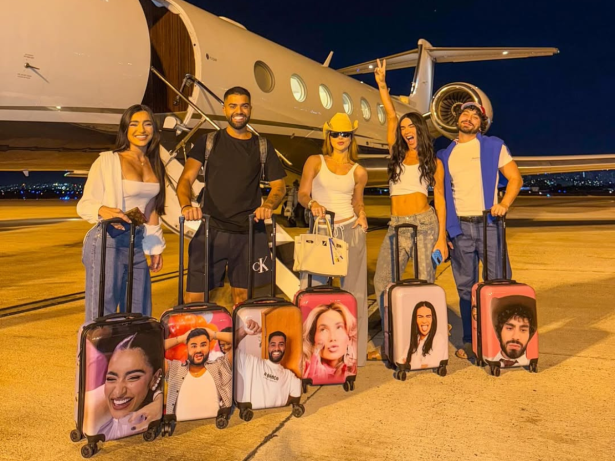Hola, España: Virginia chega a Madrid com amigos