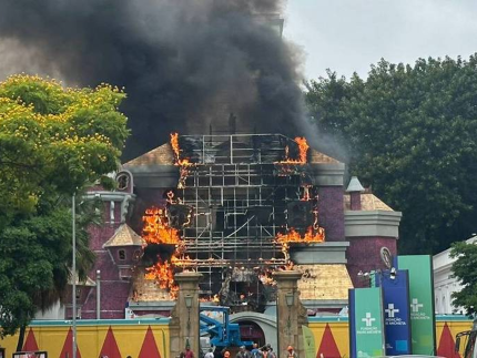 Incêndio atinge museu de São Paulo, onde está exposição do Castelo Rá-Tim-Bum