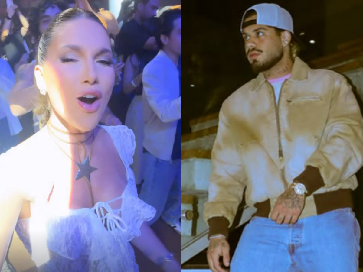 Reprodução Instagram Virginia e Zé Felipe/ montagem