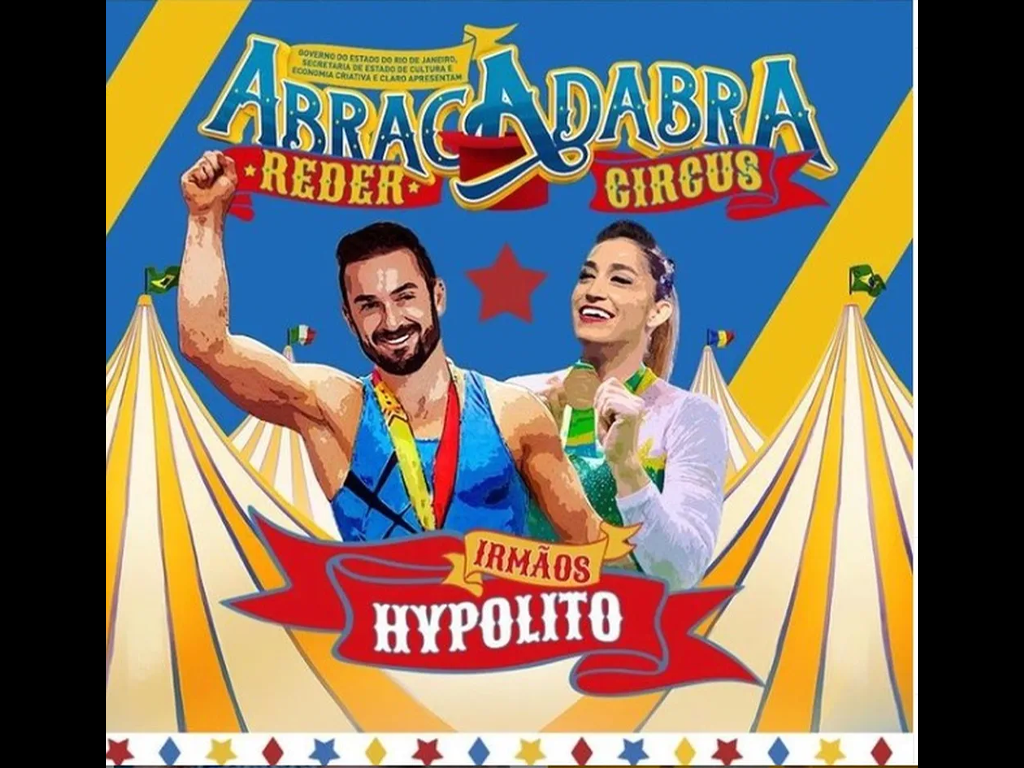 Irmãos Hypólito são atrações em circo (Divulgação)