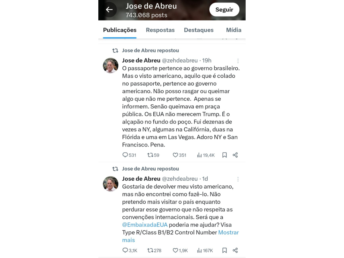 Reprodução X