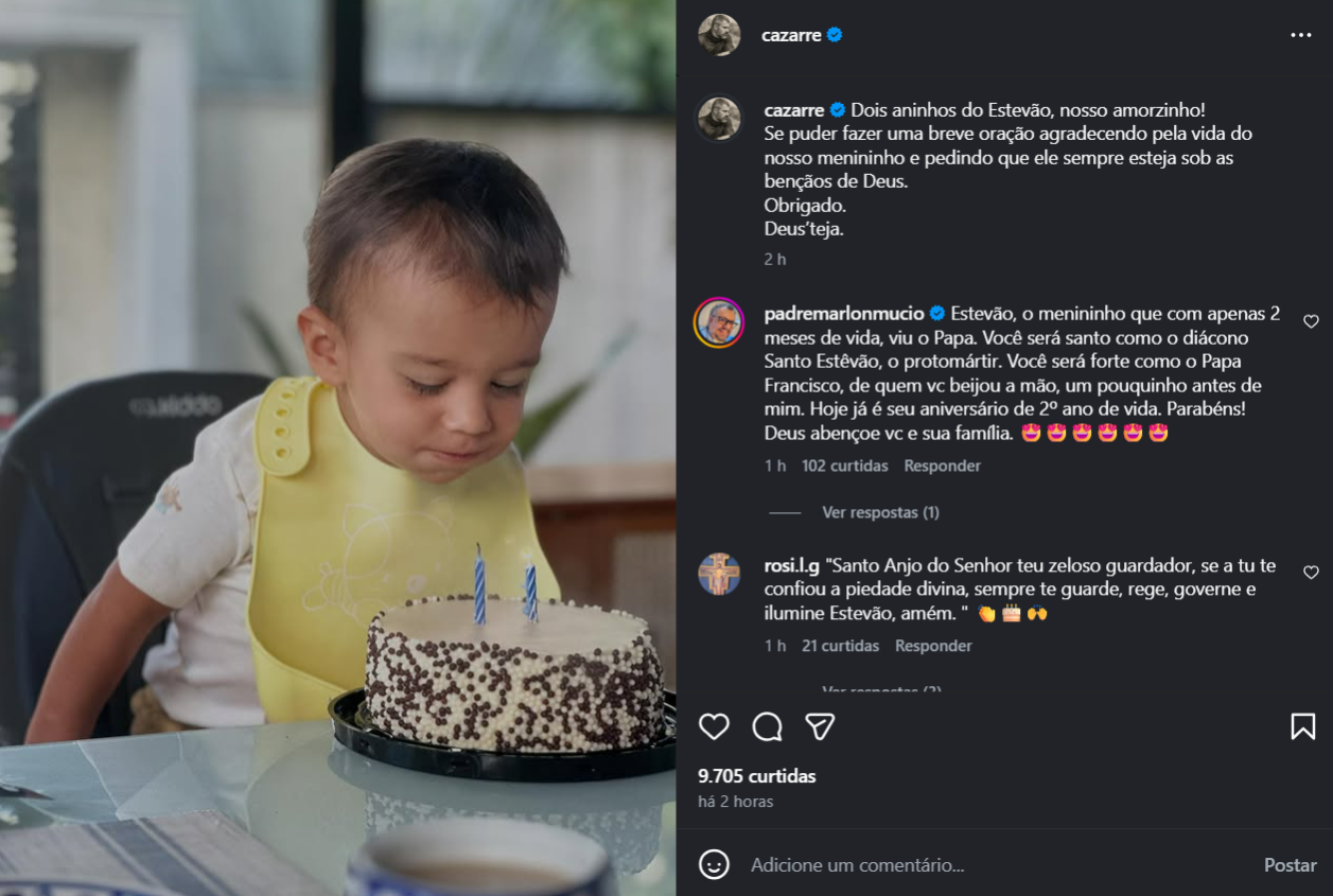 Reprodução Instagram Juliano Cazarré Reprodução Instagram Juliano Cazarré
