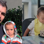 Juliano Cazarré celebra aniversário do filho caçula e faz pedido: “Uma breve oração”