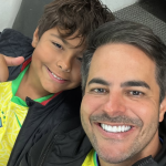 Kaká Diniz se pronuncia após postar foto do filho no hospital: “Medicar e fazer exames”