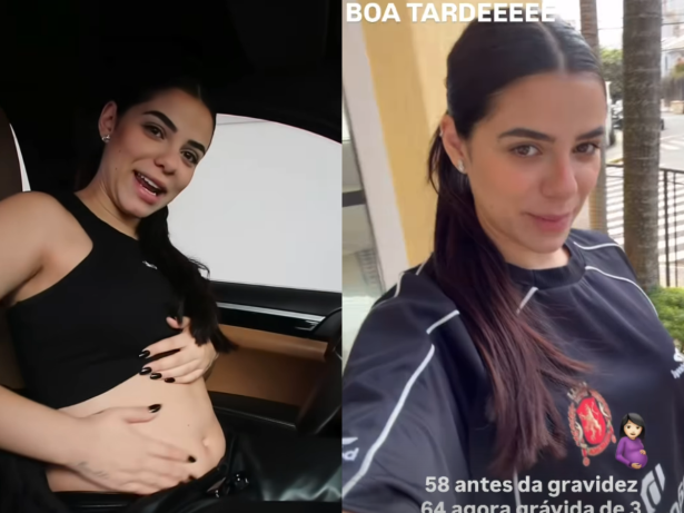 Key Alves revela quantos quilos engordou com a 1ª gestação e relata preocupação