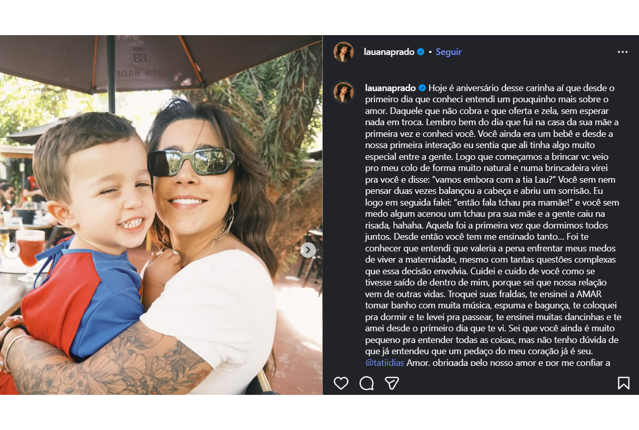 Reprodução Instagram Lauana Prado Reprodução Instagram Lauana Prado