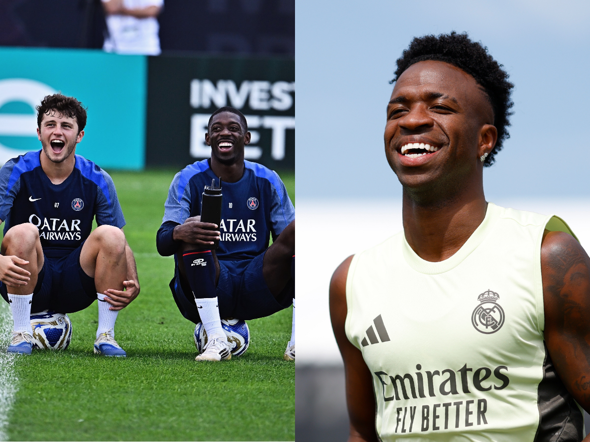 Divulgação/PSG e Real Madrid