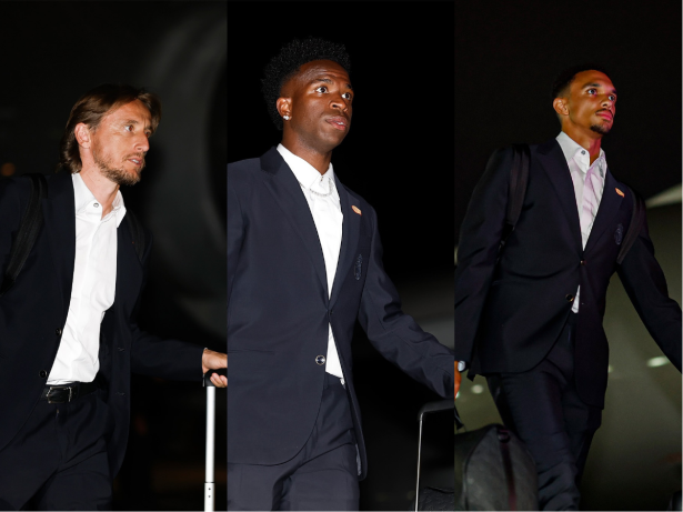Jogadores do Real Madrid desembarcam “assustados” em Nova Jersey após problemas no voo