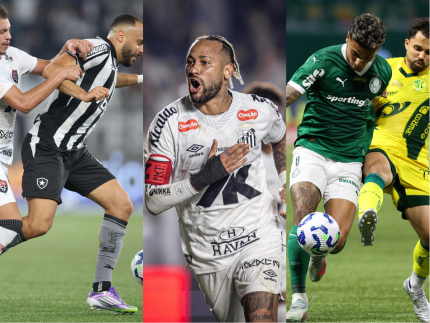 Tropeços, gol de Neymar e mais: confira os lances das últimas partidas do Brasileirão