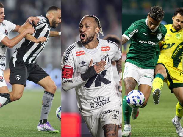 Tropeços, gol de Neymar e mais: confira os lances das últimas partidas do Brasileirão