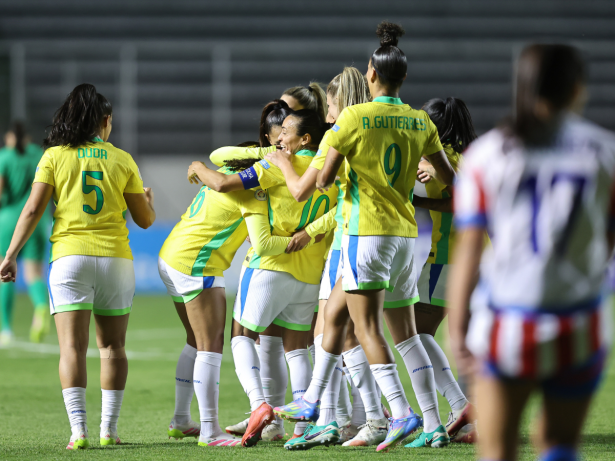 Rumo às semifinais! Brasil goleia Paraguai e avança na Copa América Feminina