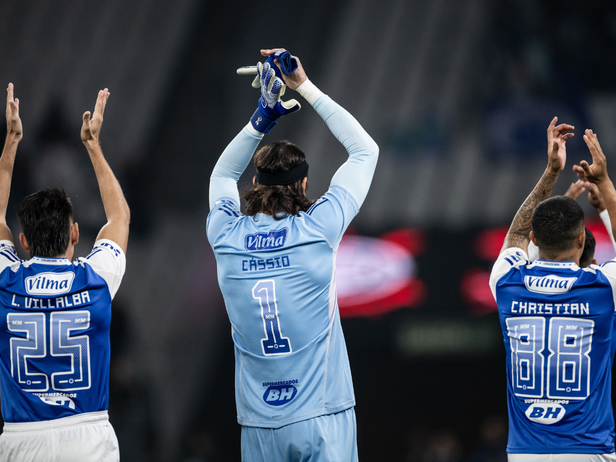 Cássio voltou à Neo Química Arena após mais de uma década de Corinthians. Marco Galvão/Cruzeiro