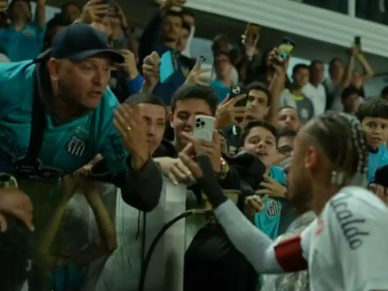 Santos registra B.O contra torcedor que discutiu com Neymar
