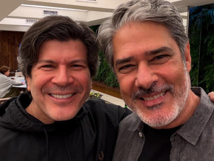 Velhos amigos? William Bonner e Paulo Ricardo chocam web ao revelar vínculo