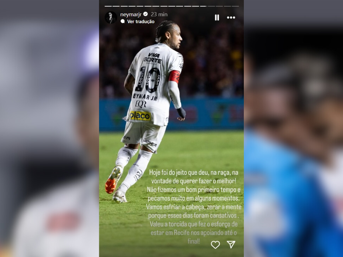 Reprodução/Instagram @neymarjr Reprodução/Instagram @neymarjr