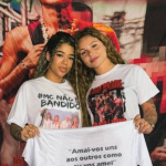 Esposa de MC Poze do Rodo se une à noiva de Oruam em protesto pela liberdade do rapper