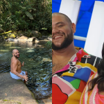 Gominho descreve momento especial em cachoeira após morte de Preta: “Senti o perfume dela”