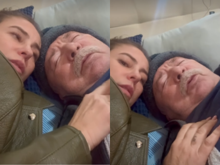 Em raro registro, Paolla Oliveira exibe reação do pai à cena de “Vale Tudo”