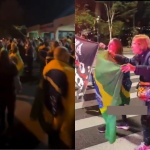 “O Brasil vai parar”: apoiadores de Bolsonaro fazem protesto contra prisão domiciliar