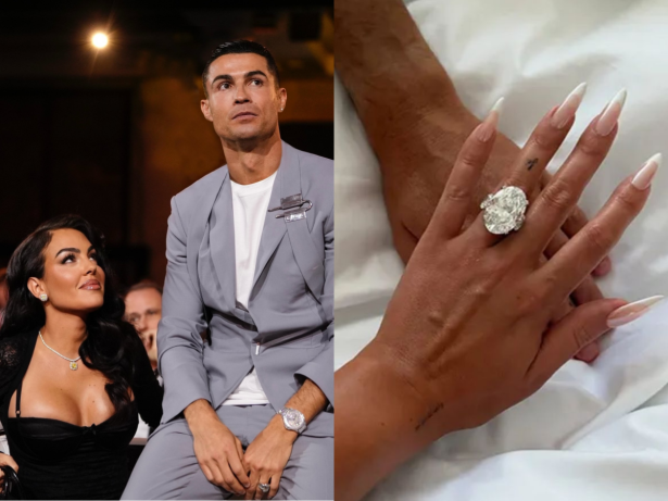 Saiba o valor do anel de noivado de Cristiano Ronaldo e Georgina Rodríguez