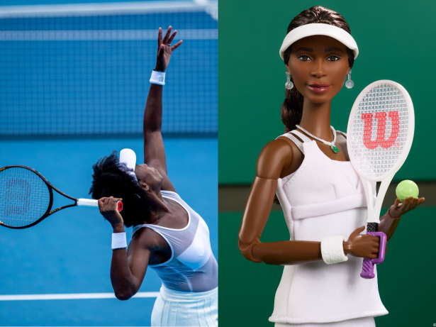 Barbie tenista! Venus Williams vira boneca em referência a título histórico