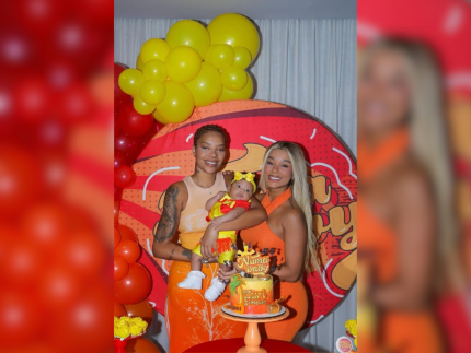 Numababy da Zuri! Filha de Ludmilla e Brunna Gonçalves ganha mesversário temático