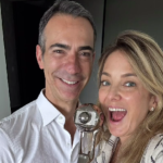 Com um pé fora da Record, Ticiane Pinheiro negocia ida para a Globo com ajuda de César Tralli