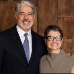 Sandra Annenberg celebra retomada de parceria com William Bonner: “Bem-vindo”