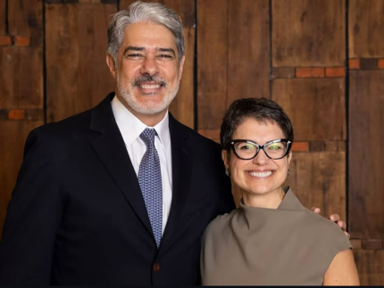 Sandra Annenberg celebra retomada de parceria com William Bonner: “Bem-vindo”