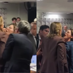 CPMI do INSS: deputada Coronel Fernanda e senadora Leila brigam e são contidas por colegas