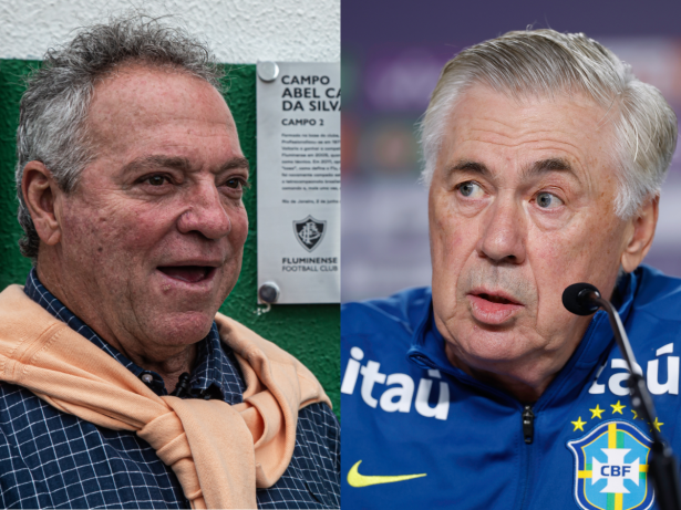 Abel Braga admite incômodo com Carlo Ancelotti na Seleção: “Não é verde e amarelo”