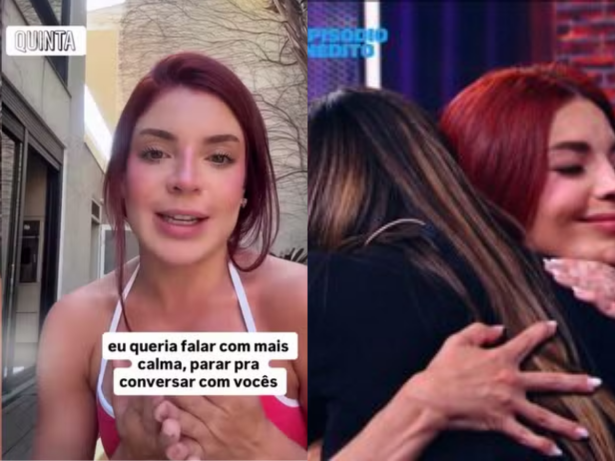 Gkay comenta reconciliação com Tata Werneck: “Perdoar é uma decisão”