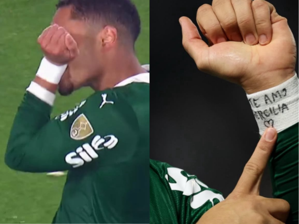 Após vazamento de áudios em que ofendia a mãe, Vitor Roque dedica gol a Hercília Roque
