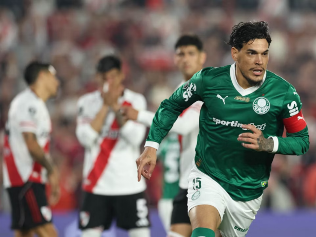 Libertadores: Palmeiras vence River Plate fora de casa e sai em vantagem