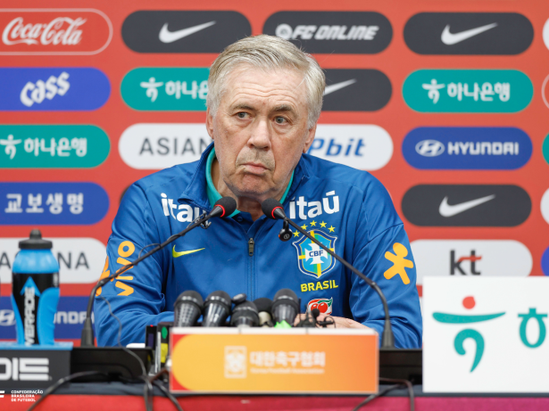 Ancelotti exalta atuação da Seleção após goleada: “Hoje começa trajetória para a Copa”