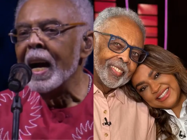 Em último show em SP, Gilberto Gil homenageia Preta Gil e recebe Roberto Carlos no palco
