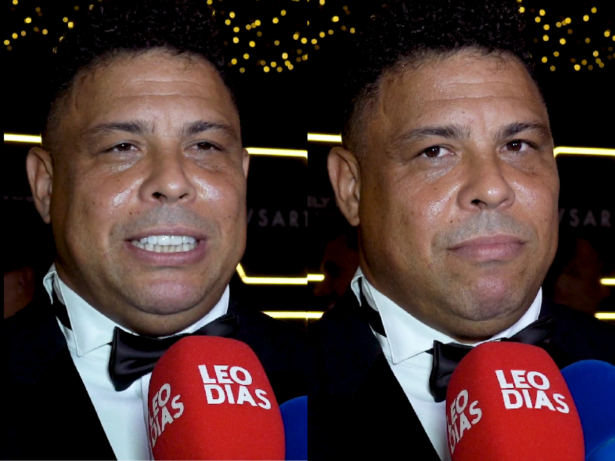 Ronaldo reforça importância da esposa em projeto beneficente: “Me deixa muito tranquilo”