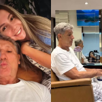 Dia de spa! Filha de Renato Gaúcho leva o treinador para “fazer as unhas”