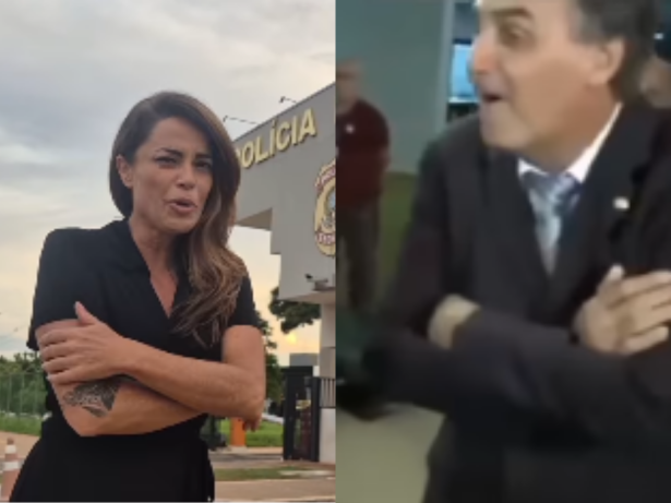 Repórter chamada de “idiota” por Bolsonaro debocha da prisão do ex-presidente