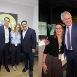 Daniela Abravanel Beyruti recebe Flávio Bolsonaro e Ronaldo Caiado no SBT