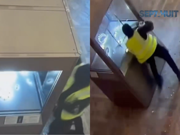 Roubo no Louvre: imagens inéditas mostram momento em que joias são levadas