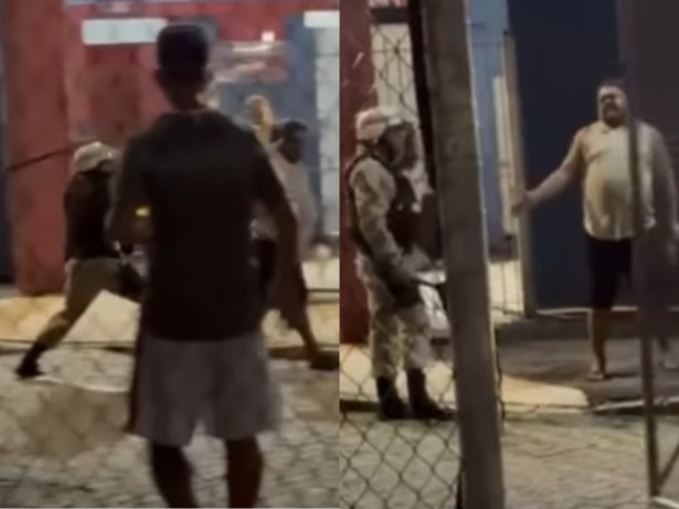 PM afasta policial após agressão a Perdigão, ex-Inter, e determina avaliação psicológica