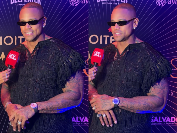 Pai de menina, Leo Santana comenta expectativa para chegada do primeiro menino: “Um sonho”