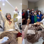Val Marchiori celebra última sessão de quimioterapia: “Gratidão a Deus”