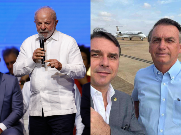 Após crítica de Flávio, Lula alfineta Bolsonaro: “Pai dele está no desmanche”